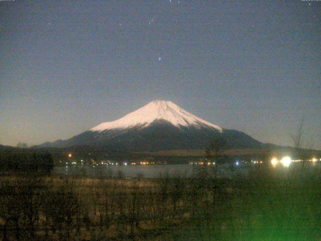 山中湖からの富士山