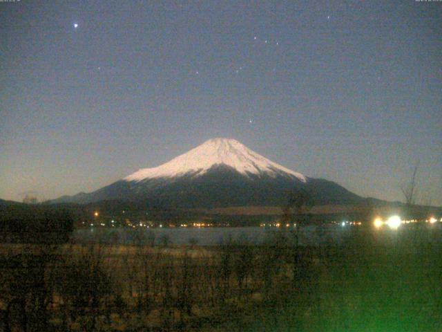 山中湖からの富士山