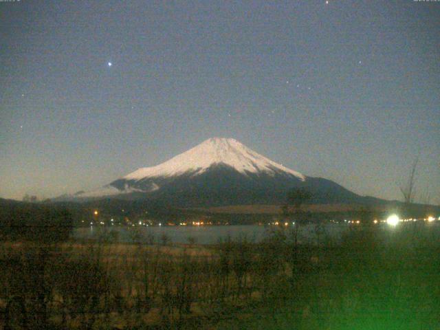 山中湖からの富士山