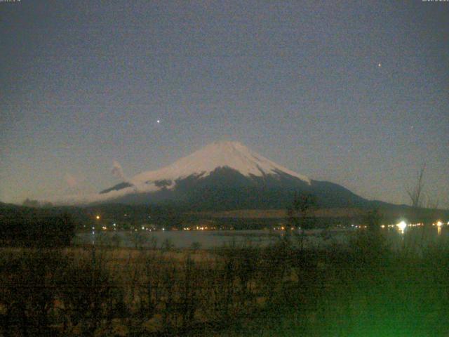 山中湖からの富士山