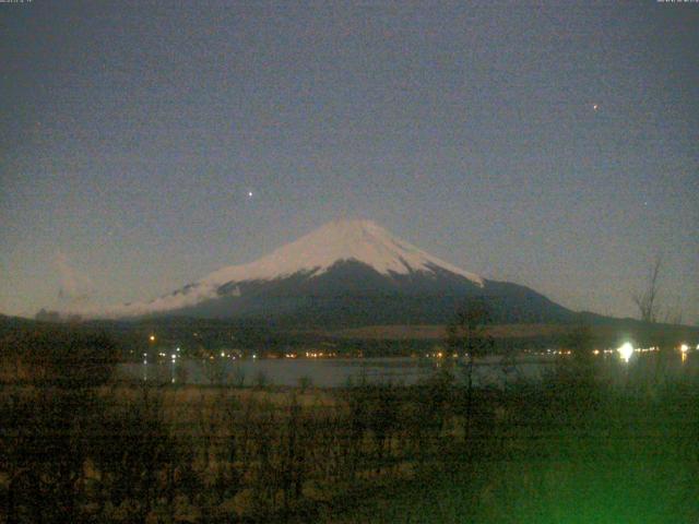 山中湖からの富士山