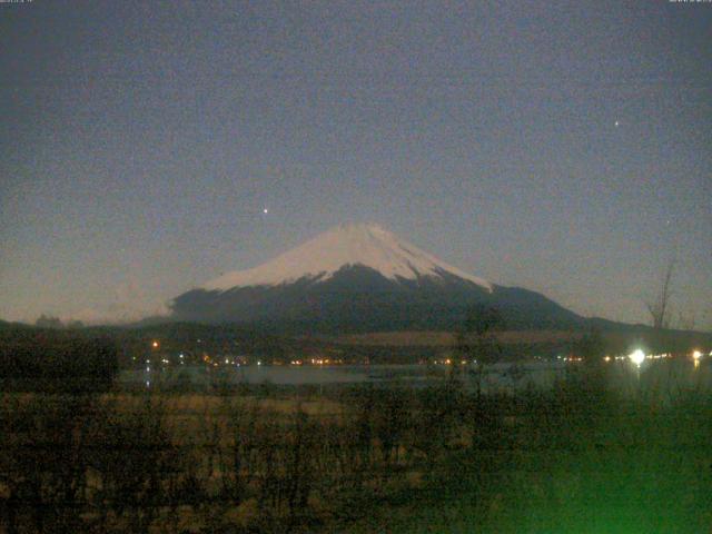 山中湖からの富士山