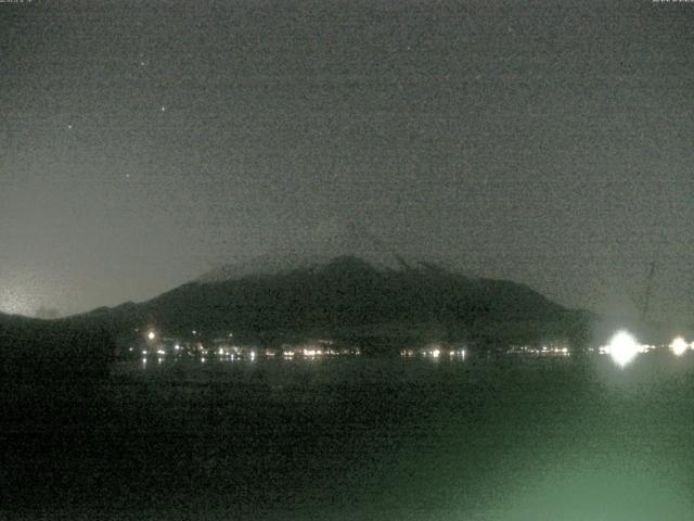 山中湖からの富士山