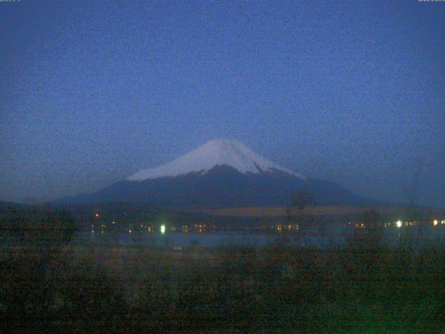 山中湖からの富士山