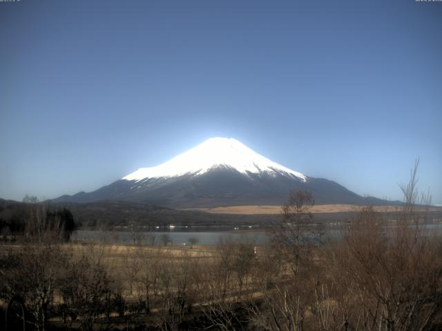 山中湖からの富士山