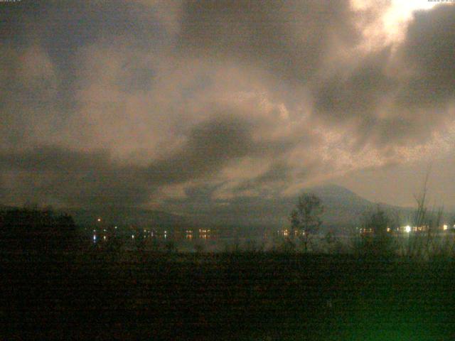 山中湖からの富士山