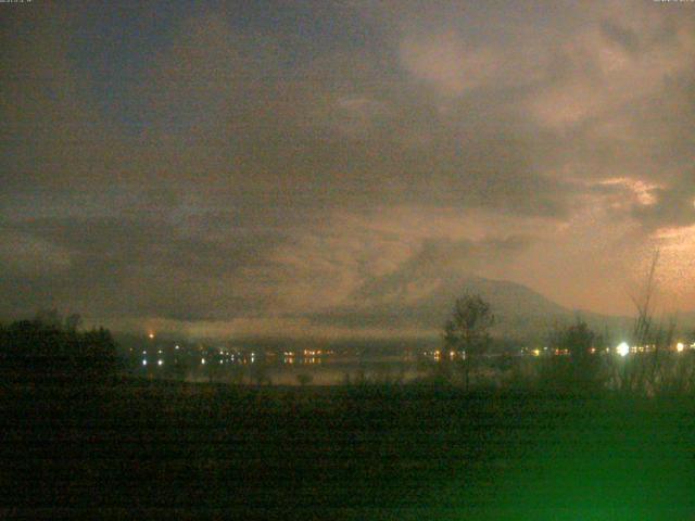 山中湖からの富士山