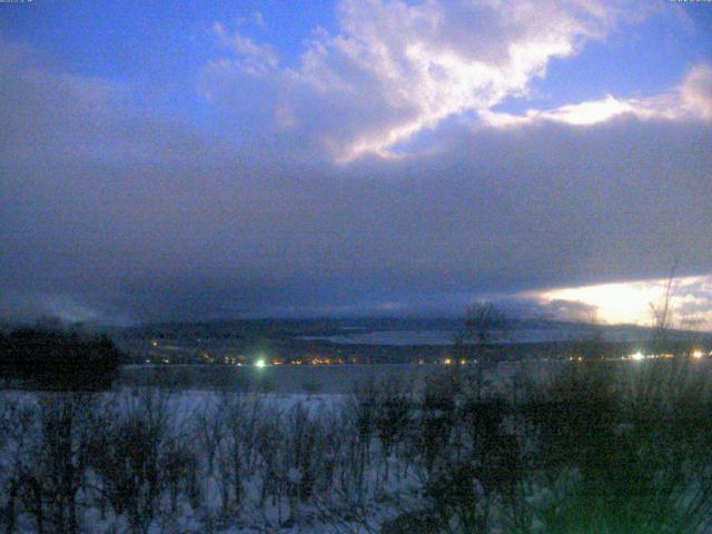 山中湖からの富士山