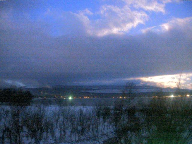 山中湖からの富士山