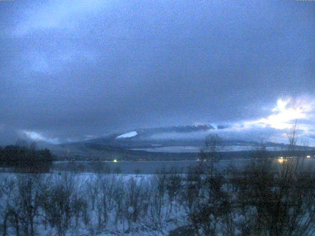 山中湖からの富士山