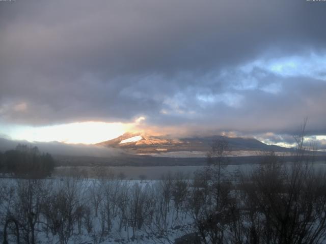山中湖からの富士山