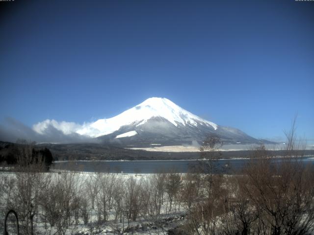山中湖からの富士山