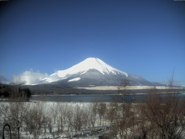 山中湖からの富士山