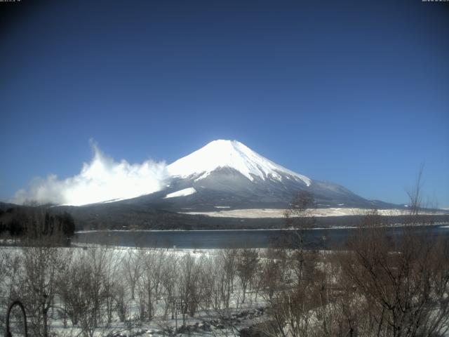 山中湖からの富士山