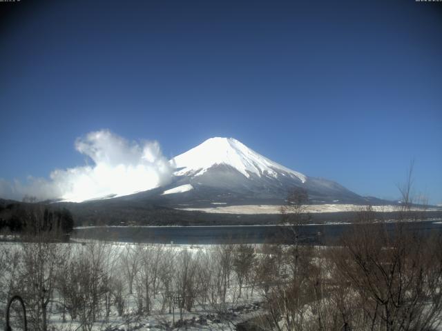 山中湖からの富士山