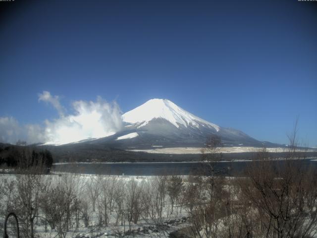 山中湖からの富士山