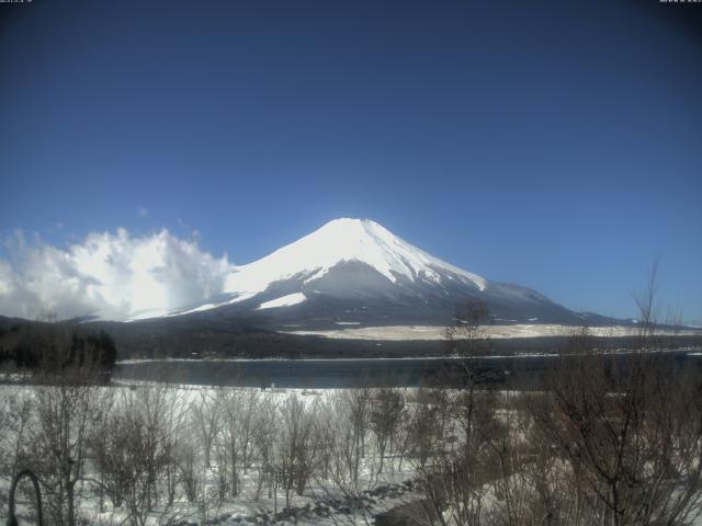 山中湖からの富士山