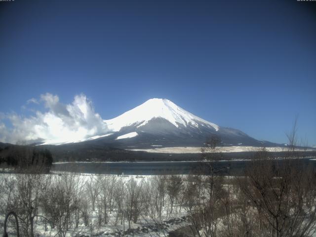 山中湖からの富士山