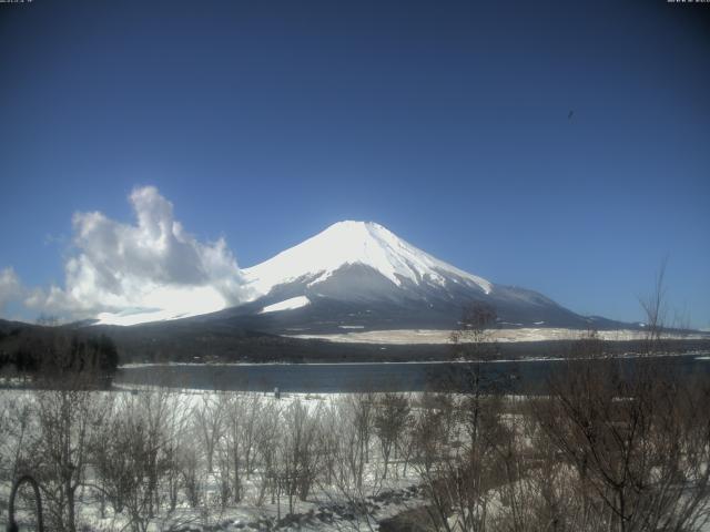 山中湖からの富士山