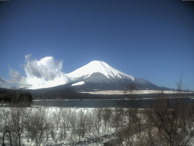 山中湖からの富士山