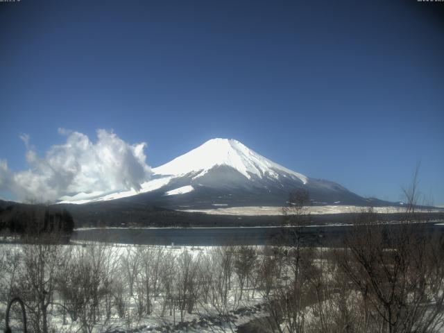 山中湖からの富士山