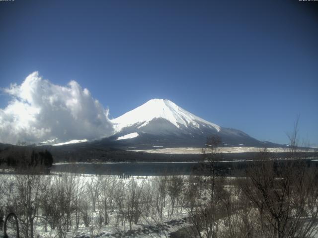 山中湖からの富士山