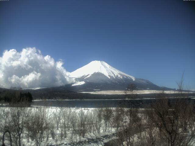 山中湖からの富士山