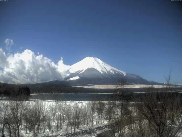 山中湖からの富士山