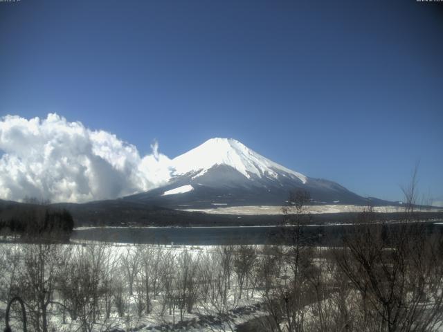 山中湖からの富士山