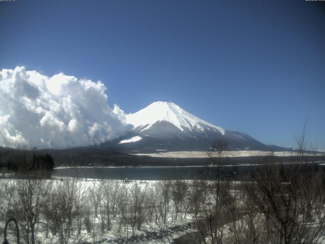 山中湖からの富士山