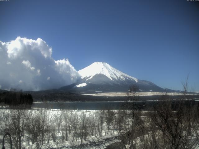 山中湖からの富士山