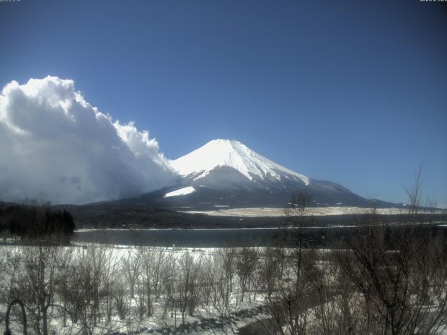 山中湖からの富士山
