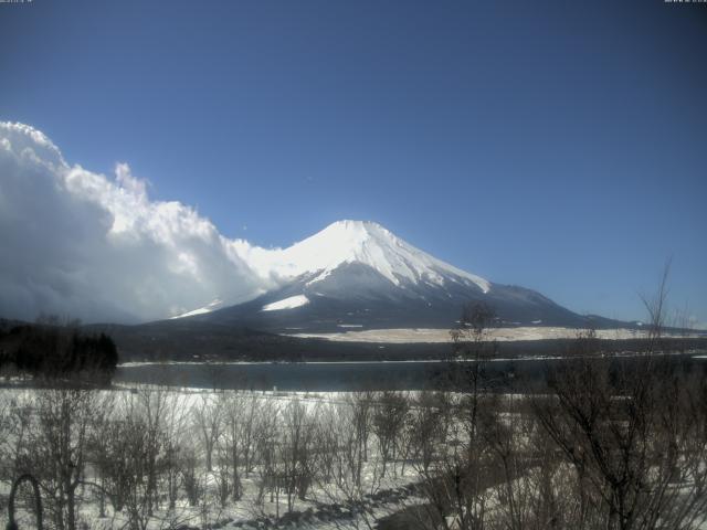 山中湖からの富士山