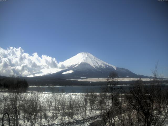 山中湖からの富士山
