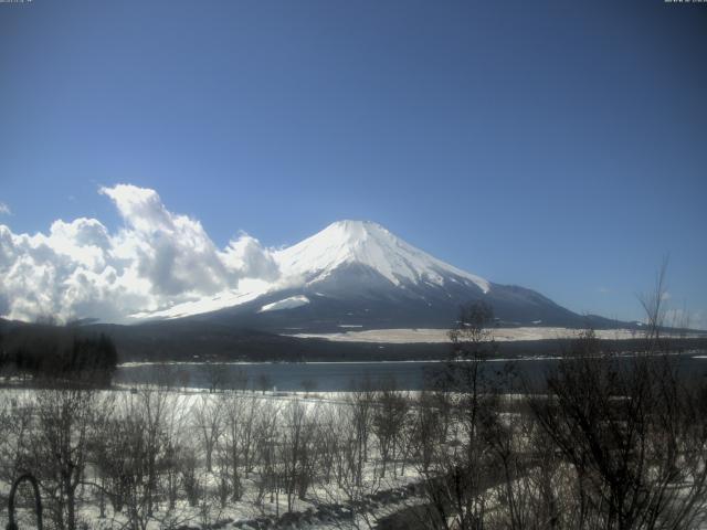 山中湖からの富士山