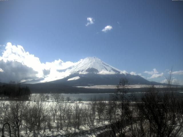 山中湖からの富士山