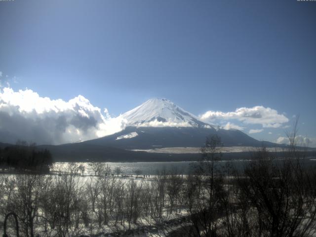 山中湖からの富士山