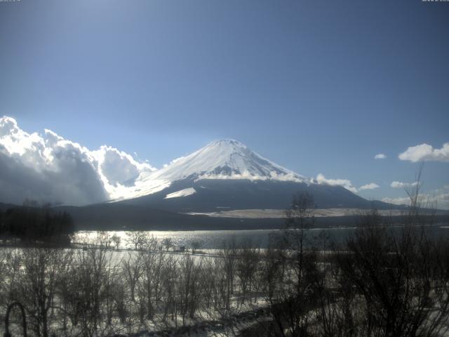 山中湖からの富士山