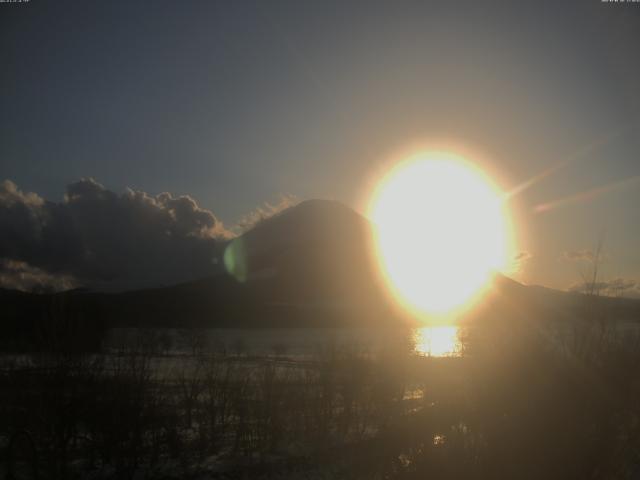 山中湖からの富士山