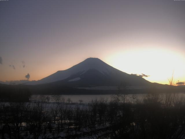 山中湖からの富士山