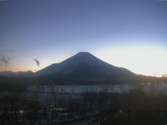 山中湖からの富士山