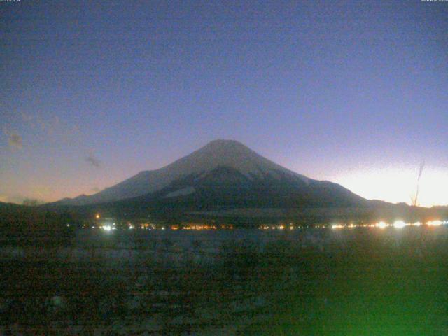 山中湖からの富士山