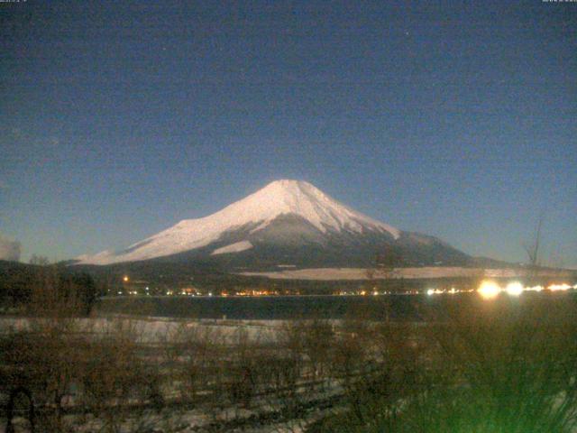 山中湖からの富士山