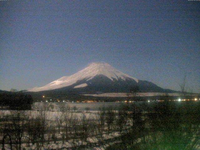 山中湖からの富士山