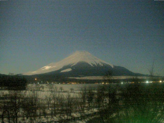 山中湖からの富士山