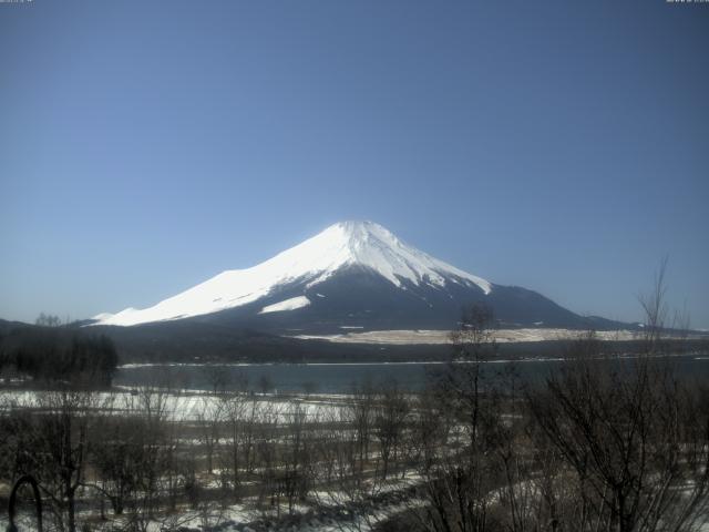 山中湖からの富士山