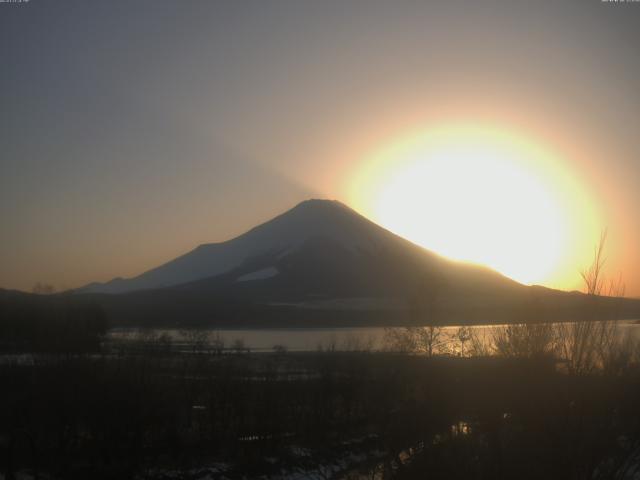 山中湖からの富士山