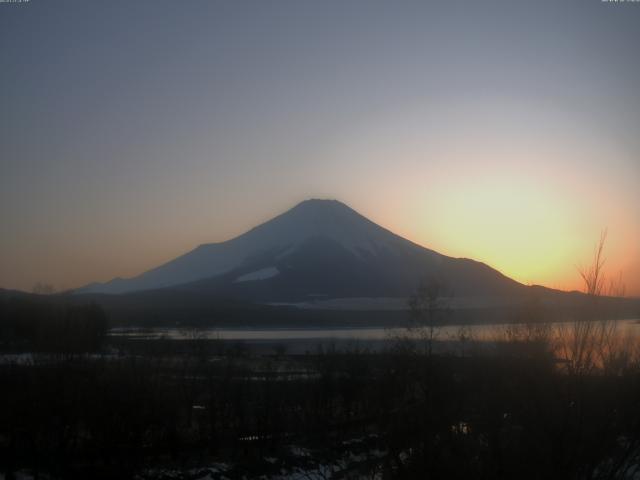 山中湖からの富士山