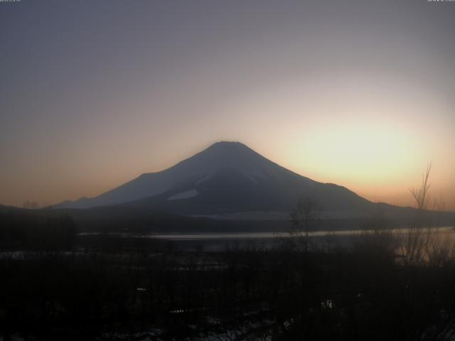 山中湖からの富士山