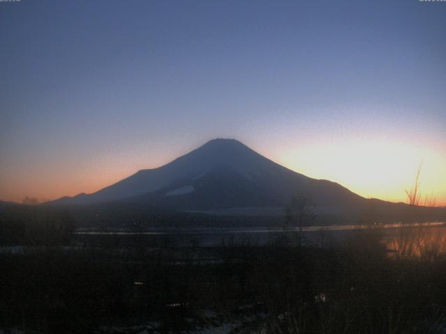 山中湖からの富士山